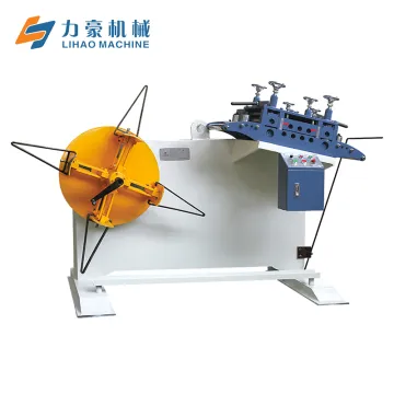 Factory Price Automatic 2-in-1 Metal Sheet Coil Straightening Uncoiling Machine for Press