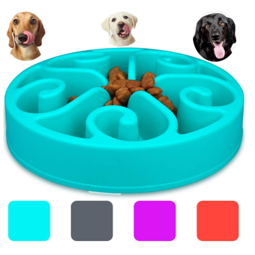 Fun Feeder Feeder Dog Bowl