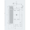 Large load gearless traction machine 750-3500kg