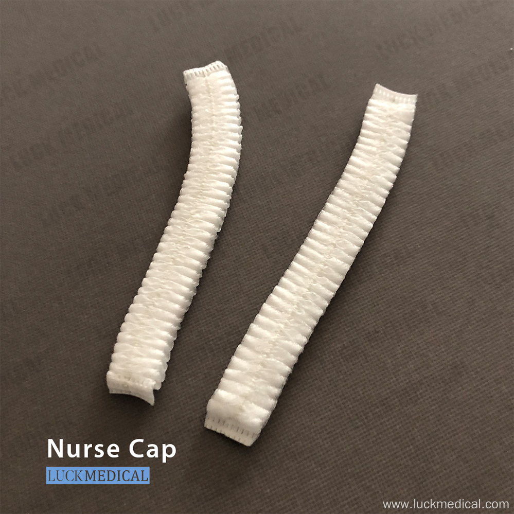 Disposable Medical Protective Nurse Cap Non-woven Clip Cap