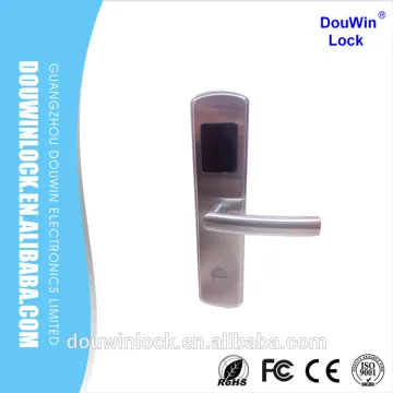 computer controlled hidden card door lock for start hotel
