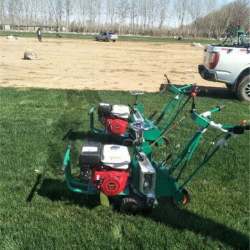 Gasoline Powered Hand-Push Sod Cutter Machine for Turf Cutting and Grass Drafting