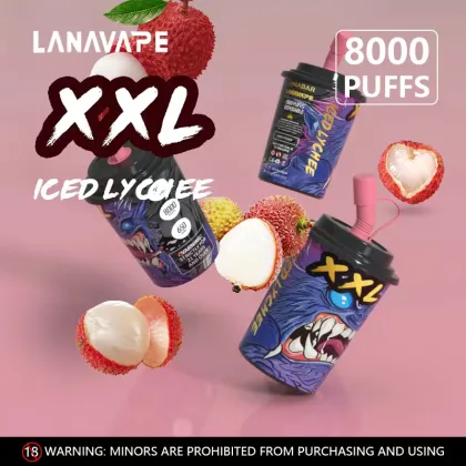 8000puffs Disposable Vape Lana XXL