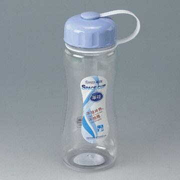 Water Bottle with Cap, 620mL Volume, Made of PP Material, Ideal for Promotions