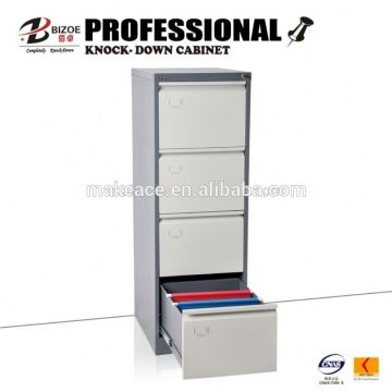Commercial furniture KD 4 drawer steel filing cabinet