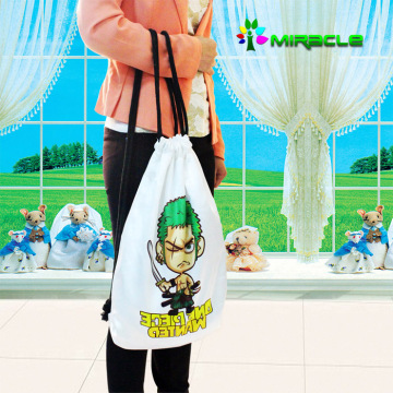 Cheap Sublimation Blank Polyester Drawstring Backpack