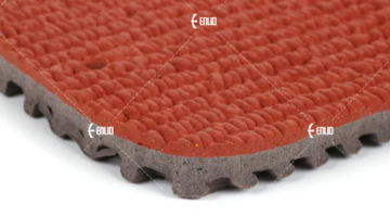 Pista de goma prefabricada Enlio para pistas de atletismo