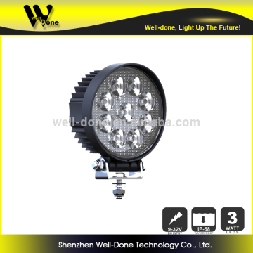 Original Design Manufacturer Light Dancer Hot super bright IP68 27W Trailer led driving light