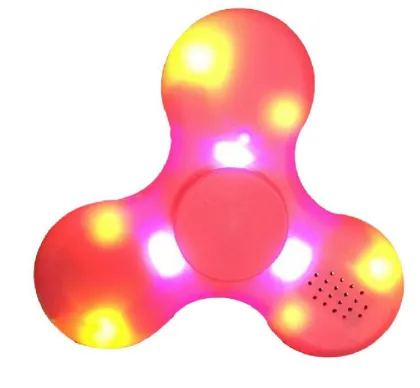 LED Light Rotating Finger Gyro