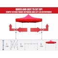 Outerlead Adjustable Height Waterproof Canopy Tent 10'x10'