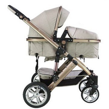 2017 New Design Baby Stroller 3 in 1 with Carrycot and Carseat From China