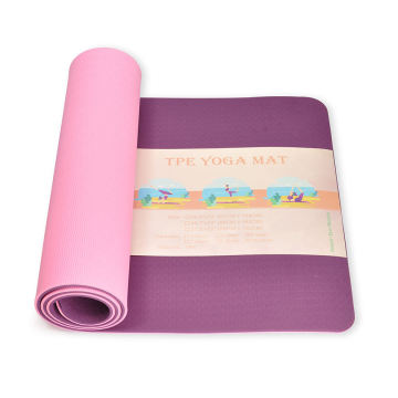2023 Large Natural Rubber Wholesale TPE Yoga Mats for Custom Gym