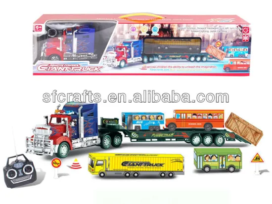 2014 New type 4 function rc trailer,rc car toys,exporter