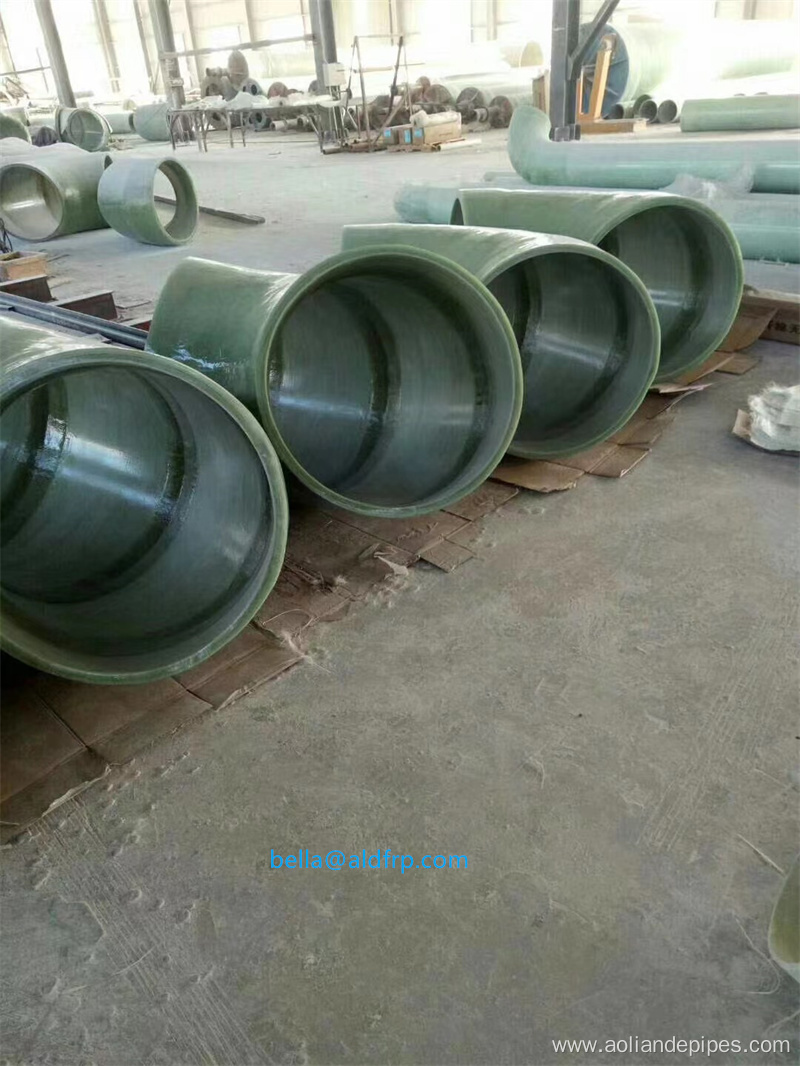 Epoxy Resin pipe fittings GRE FRP GRP elbow