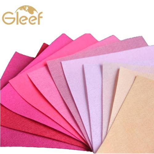 Hard Craft Felt Cloth felt fabric sheet PET felt for hand craft Factory