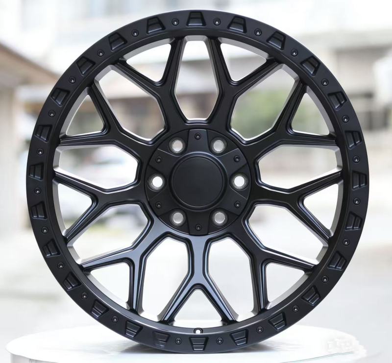 20-inch Matte Black Full-Painted Wheels