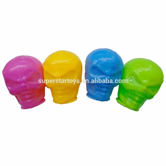 51601206-7 skull slime putty balls intellectual toys for children