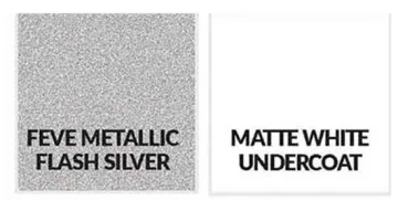 Metallic Flash Silver Aluminium Sheet