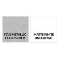 Metallic Flash Silver Aluminium Sheet