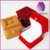 China supplier velvet jewelry box custom logo luxury ring box velvet