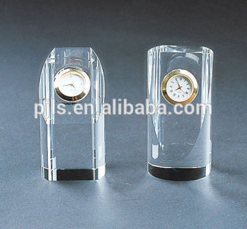 Crystal Glass Clock Holder