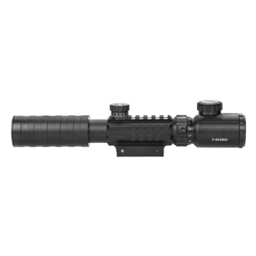 LUGER 3-9x32 EG Hunting Scope with Red/Green Dot Illumination