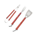 Stainless Steel Bbq Tool Set Multi-purpose barbecue accessories BBQ tool set with apron Factory