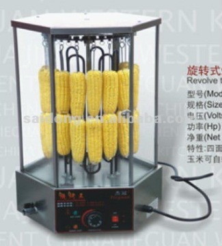 Stainless Steel Base with 6 Glass Doors Electric Corn Roaster (EB-18-2)