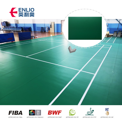 Badminton Floor Court usado para clube interno externo