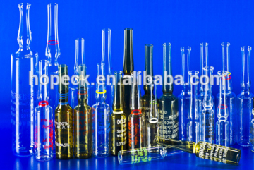 neutral borosilicate glass ampoule