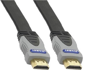 HDMI 1.4V, Gold-Plated Plug, Plastic Molding (HD-F12004B)