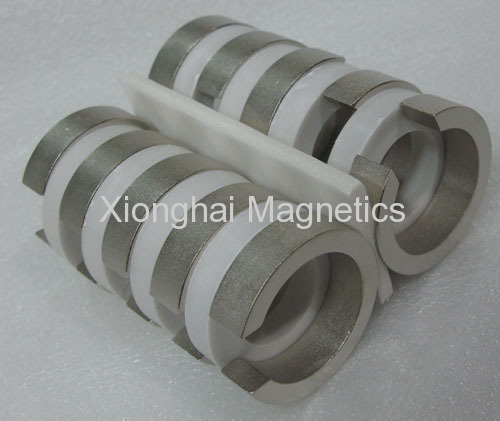 China Supplier Sintered Neodymium Segment Rare Earth Magnets Grade N45 For Sale 