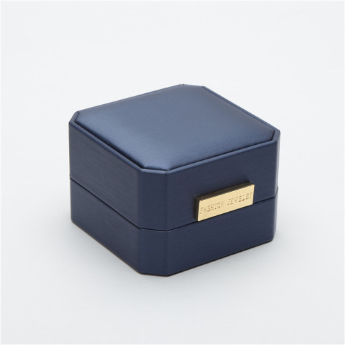 High-end Pu Leather Jewelry Box with logo