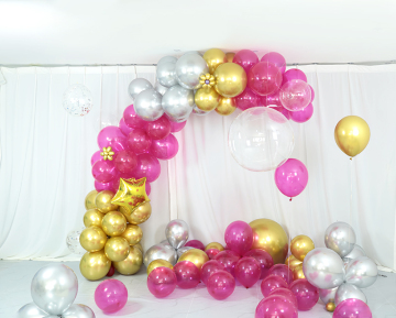 Wholesale 12-inch Translucent Gemstone Latex Balloons for Party Decorations