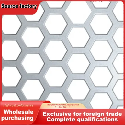 Precision Hexagonal Perforated Sheet for Engineering