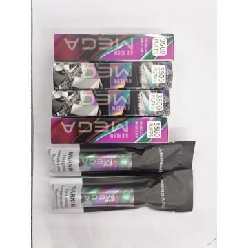 Battery 8ml disposable electronic vape pen pack 3500puffs