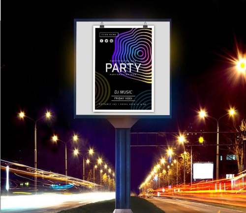 Outdoor -Werbung LED Digital Billboard Display Bildschirm