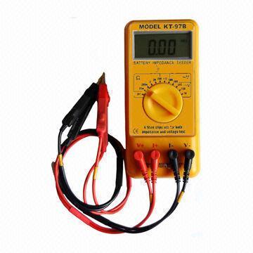 Battery Analyzer, Tests Impedance/Voltage Online for Lead-acid/Li-ion/NiMH and Other Batteries