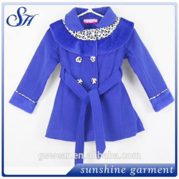 Newest Warm Outerwear Children Winter Woolen Coats