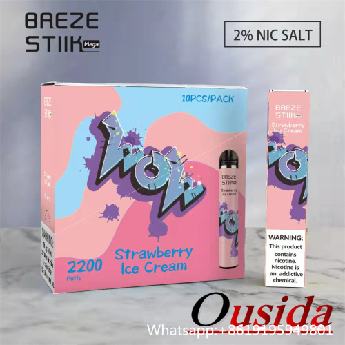 Breze stiik Mega 2200 Puffs OSD Vapes