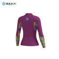 SeaSkin 2mm Mulheres Surfing Jacket Mantenha o tecido quente