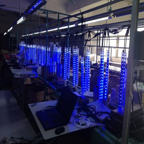 night club decor 3d vertical tube video