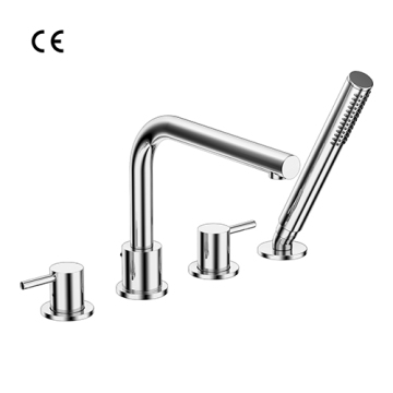 Seawave 4-hole Rim Mount Bath Set