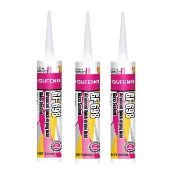 China Advanced quick drying acidic glass sealant price Supplier