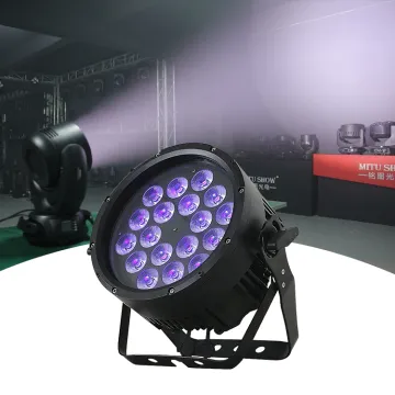 Mitushow Aluminum IP65 Waterproof LED Par Light 18Pcs 18W LED Par Light