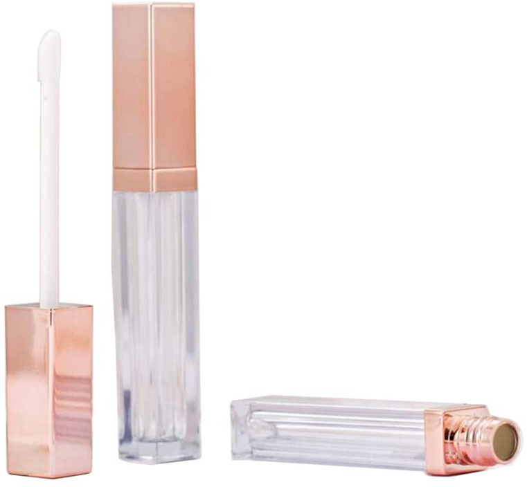 Bouteille à lèvres à lèvres transparente rechargeable bouteilles à lèvres vides