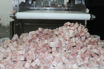 Penjualan mesin pemotong daging beku industrial