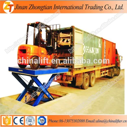 ZHONGTIAN OEM model stationary scissor lift platform home car elevator
