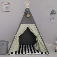 Canvas Teepee Playhouse for Child Indoor Outdoor