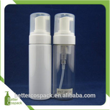 5oz 150ml plastic transparent foam pump bottle face cream bottle